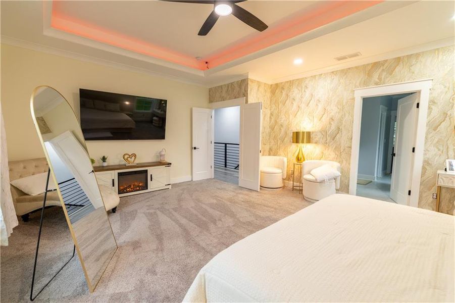 Furnished interior view inside a new home in , Snellville (Image 9).