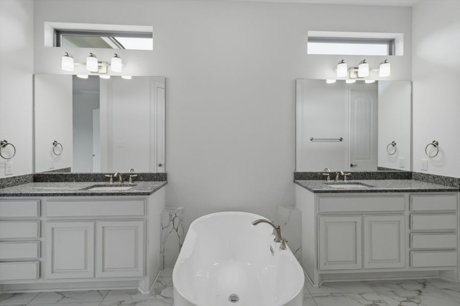 Furnished interior view inside a new home in Johnson Ranch, Bulverde (Image 12). Furnished interior view inside a new home in Johnson Ranch, Bulverde (Image 12).