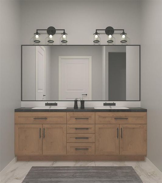 Furnished interior view inside a new home in , Kennedale (Image 12).