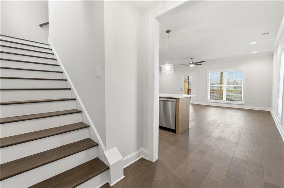 Spacious, unfurnished interior of a new home in , Marietta (Image 12).