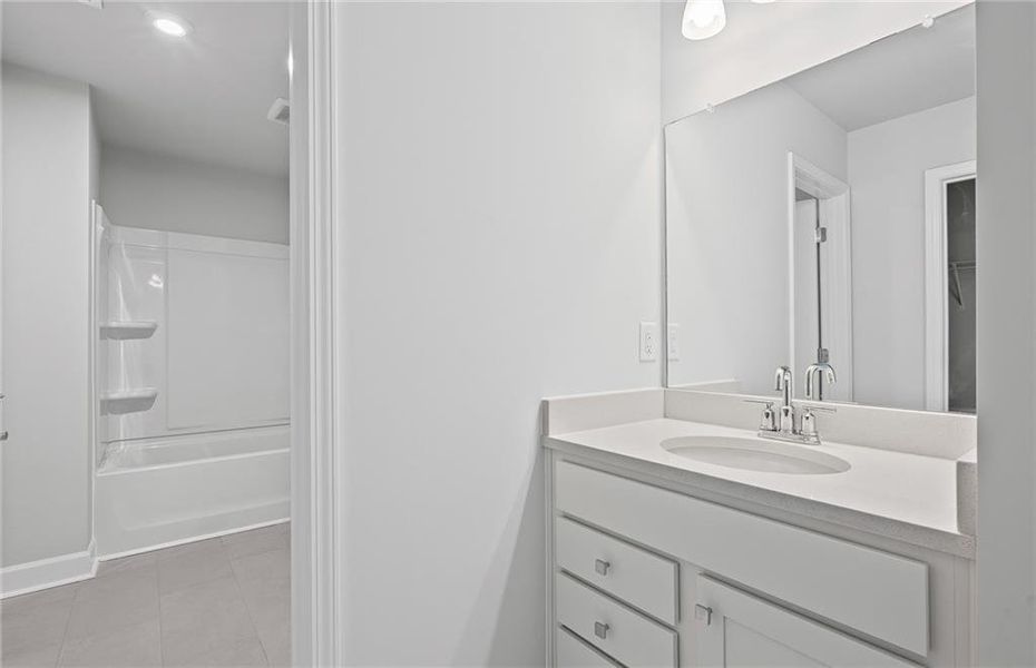 Furnished interior view inside a new home in Anderson Point Estates, McDonough (Image 14).