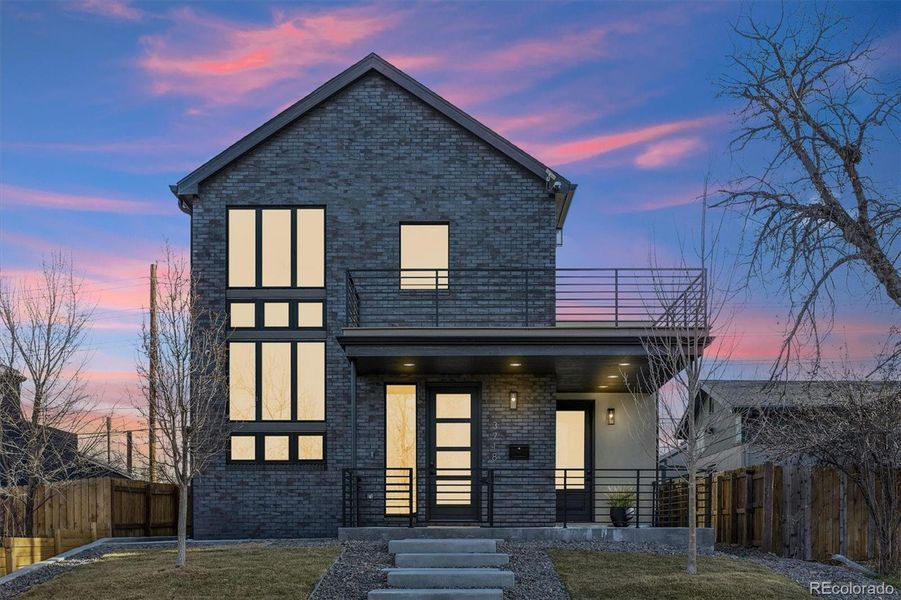 Front exterior of a new home in , Denver, CO, highlighting curb appeal (Image 30).