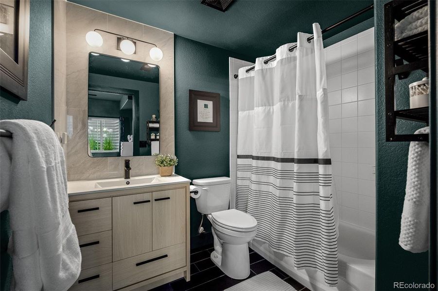 Furnished interior view inside a new home in , Colorado Springs (Image 8).