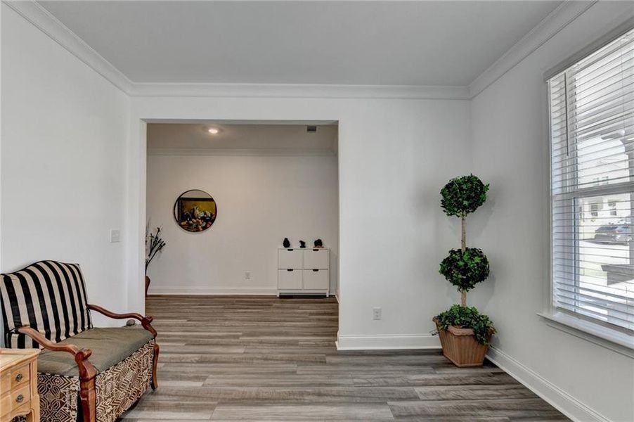 Furnished interior view inside a new home in Bailey Fence, Dacula (Image 8).