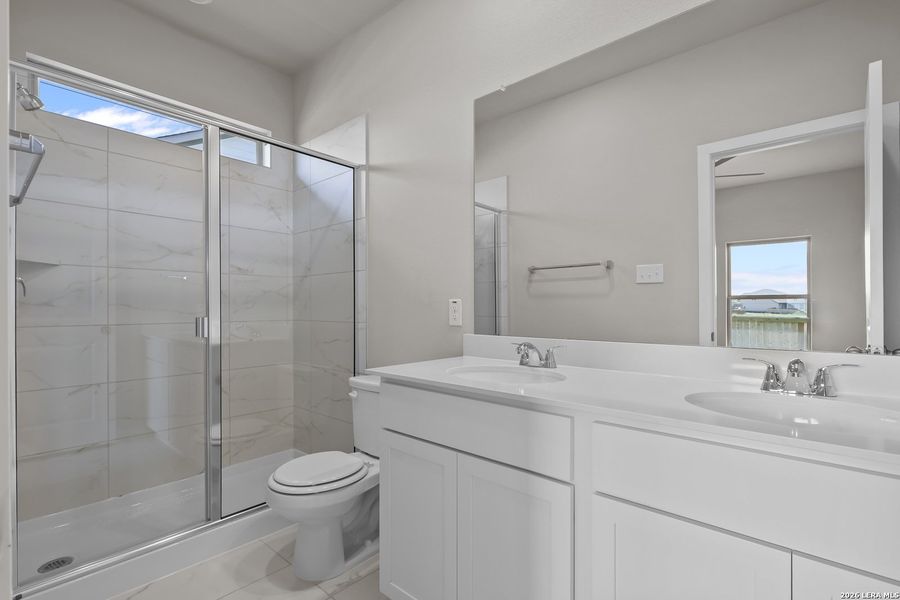 Furnished interior view inside a new home in The Parklands, Schertz (Image 11).