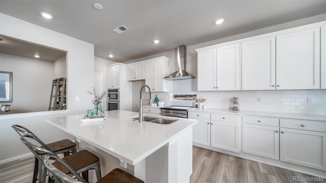 Furnished interior view inside a new home in , Aurora (Image 15).