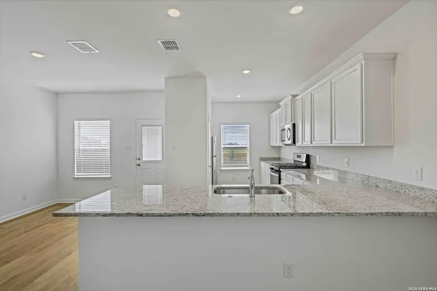 Furnished interior view inside a new home in , San Antonio (Image 3).