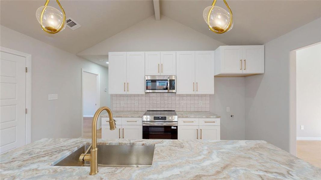 Furnished interior view inside a new home in , Cleburne (Image 11). Furnished interior view inside a new home in , Cleburne (Image 11).