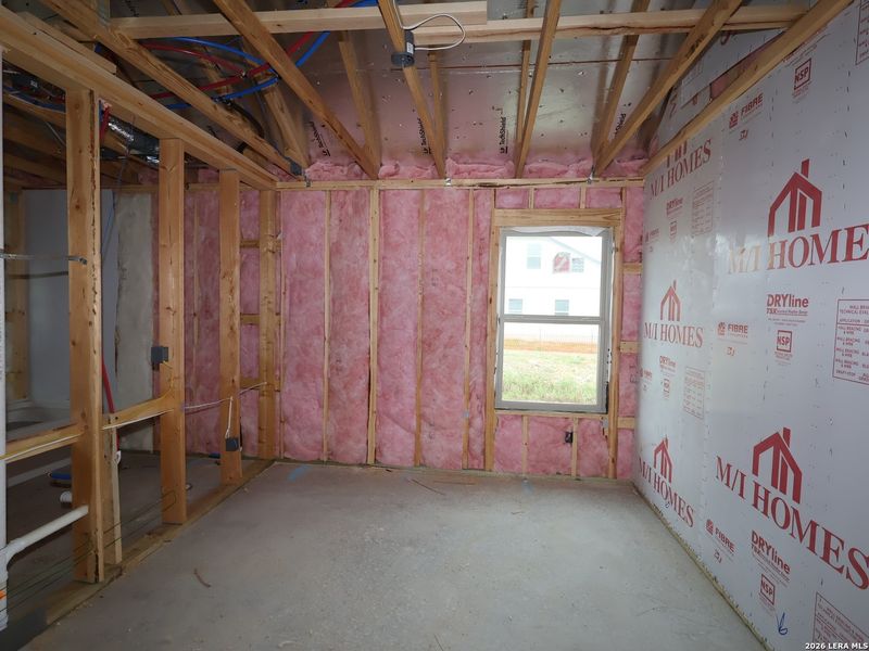 In-progress construction of a new home in Winding Brook, San Antonio, TX (Image 23).