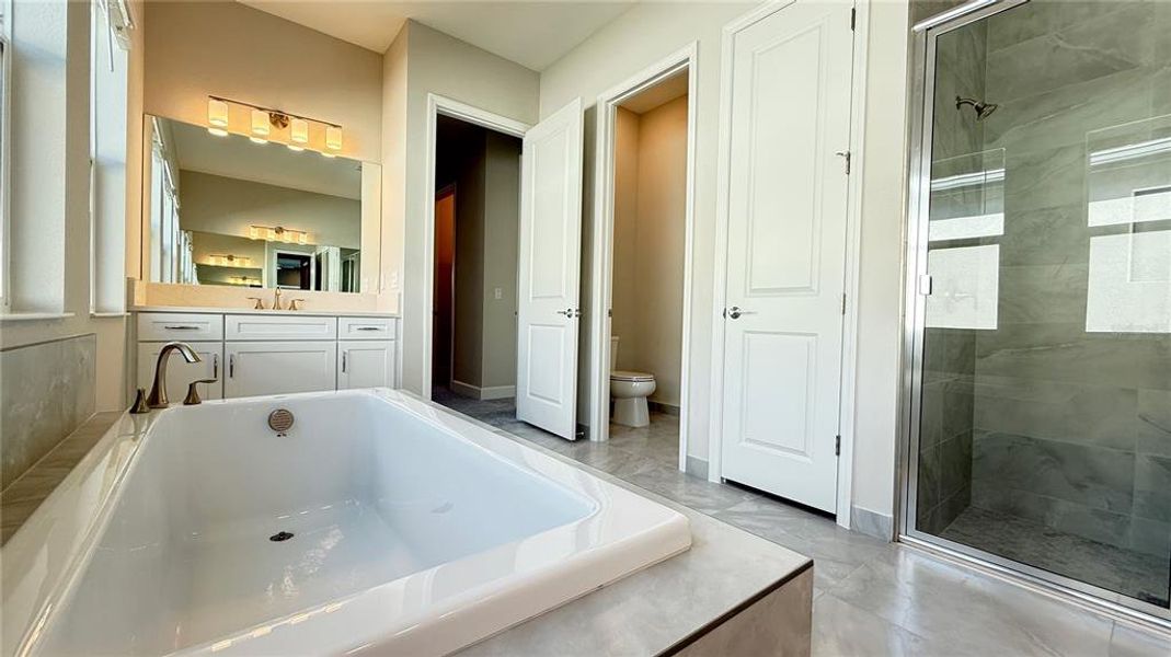 Furnished interior view inside a new home in Valencia Ridge, Wesley Chapel (Image 12).