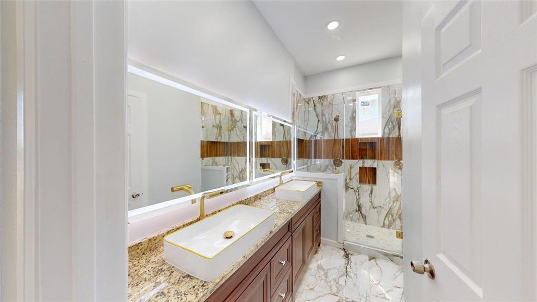 Furnished interior view inside a new home in , Balch Springs (Image 10).