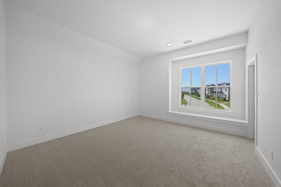 Spacious, unfurnished interior of a new home in Fields - 50' Lots, Frisco (Image 19). Spacious, unfurnished interior of a new home in Fields - 50' Lots, Frisco (Image 19).