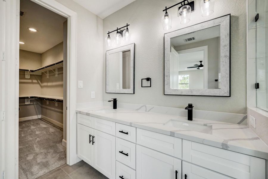 Furnished interior view inside a new home in , Houston (Image 9). Furnished interior view inside a new home in , Houston (Image 9).