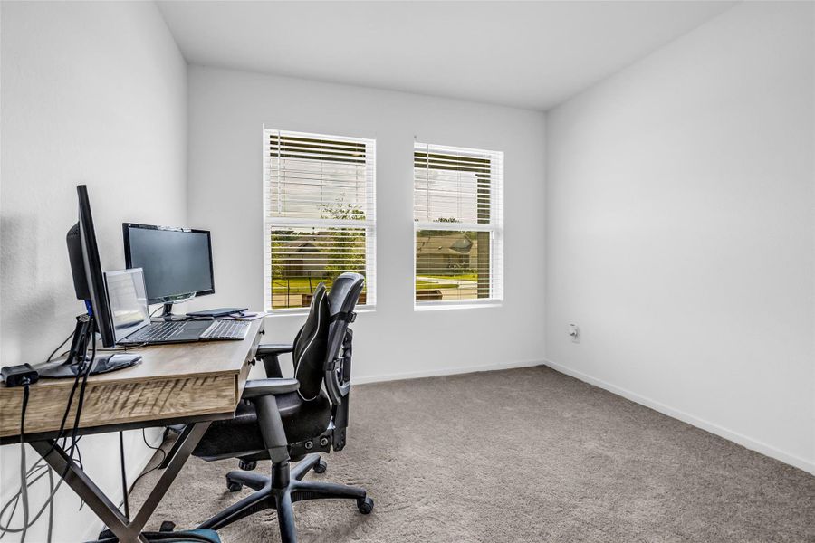 Furnished interior view inside a new home in Tavola, New Caney (Image 7).