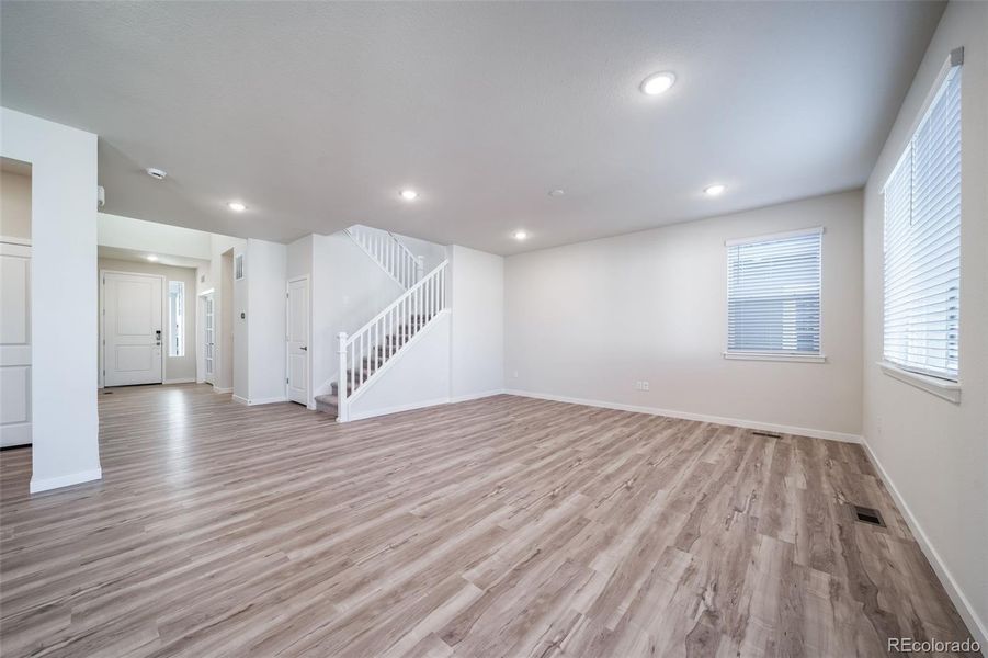 Spacious, unfurnished interior of a new home in Floret Collection at Alder Creek, Parker (Image 25).
