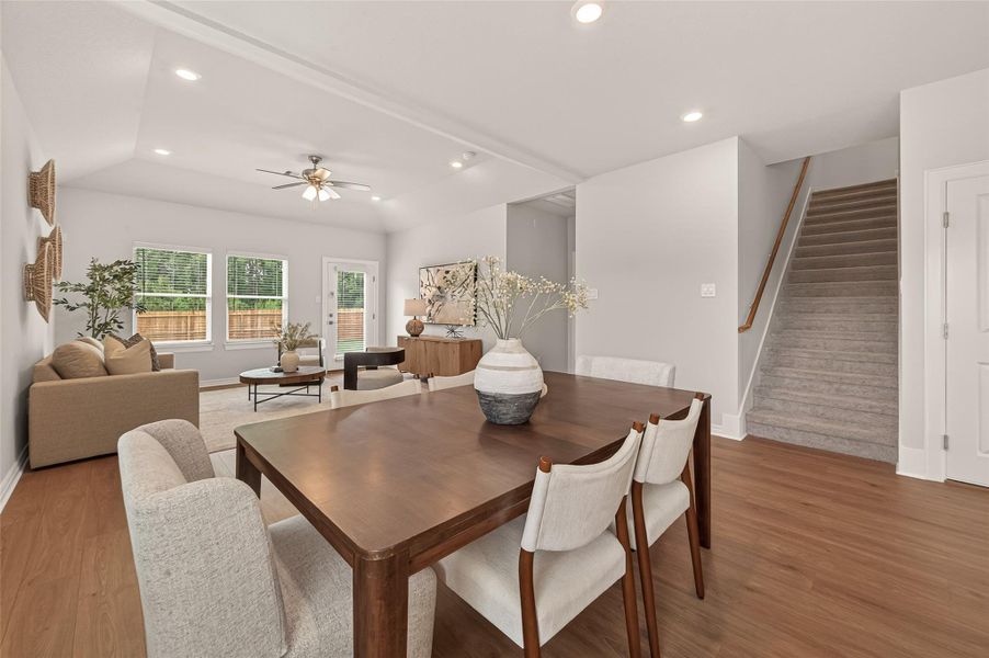 Furnished interior view inside a new home in , Splendora (Image 26). Furnished interior view inside a new home in , Splendora (Image 26).