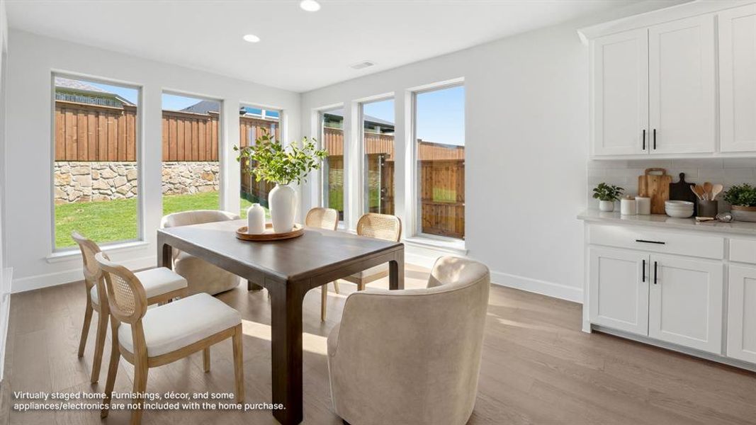 Furnished interior view inside a new home in Terraces, Rockwall (Image 7).