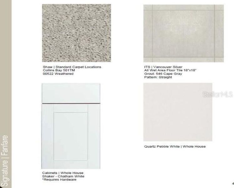 Sample of building materials used in homes in Scenic Terrace, Lake Hamilton (Image 23). Sample of building materials used in homes in Scenic Terrace, Lake Hamilton (Image 23).