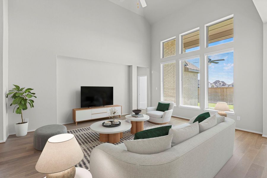 Furnished interior view inside a new home in Candela, Richmond (Image 8).
