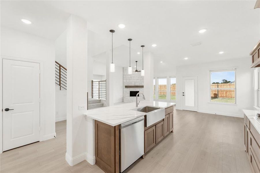 Furnished interior view inside a new home in West Crossing, Anna (Image 8). Furnished interior view inside a new home in West Crossing, Anna (Image 8).