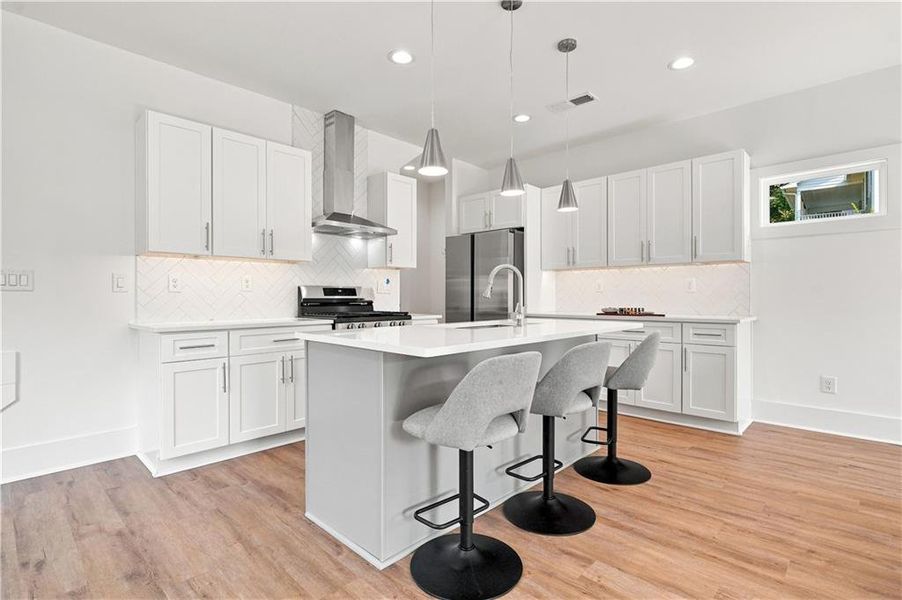 Furnished interior view inside a new home in , Dahlonega (Image 14).
