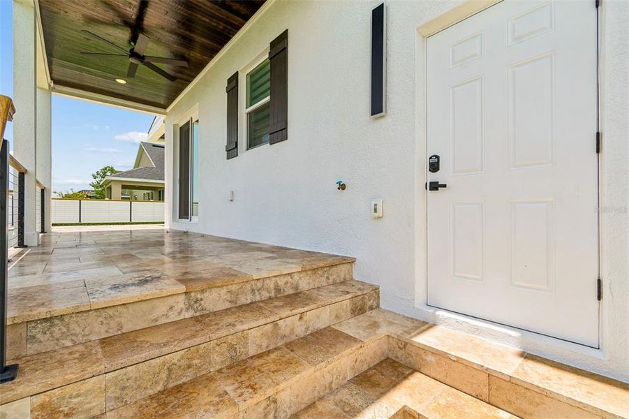 Exterior details and patio area of a home in , Safety Harbor (Image 55). Exterior details and patio area of a home in , Safety Harbor (Image 55).