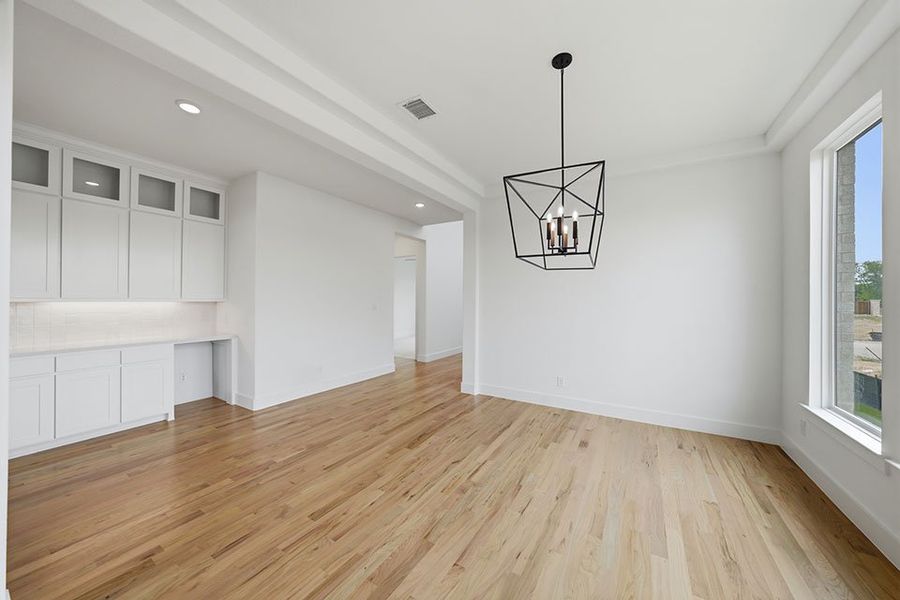 Spacious, unfurnished interior of a new home in Custer Ridge Estates, Allen (Image 24). Spacious, unfurnished interior of a new home in Custer Ridge Estates, Allen (Image 24).