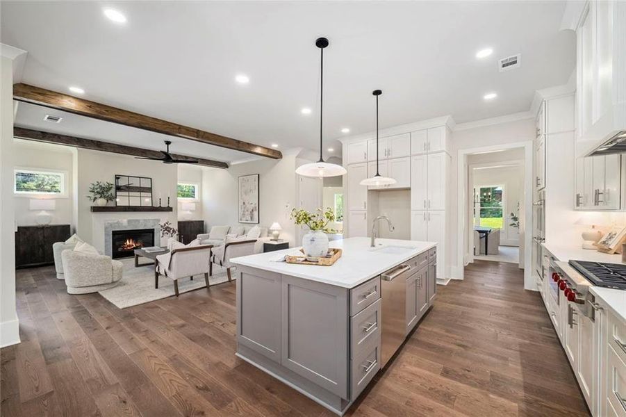 Furnished interior view inside a new home in , Decatur (Image 33).