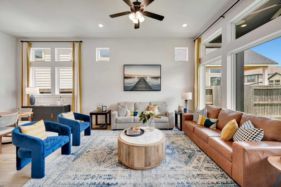 The Genoa - Family Room The Genoa - Family Room