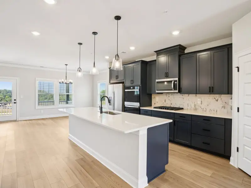 Furnished interior view inside a new home in Hemingway - Highland Series, Cumming (Image 4).