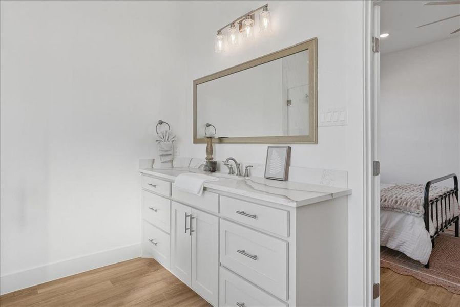 Furnished interior view inside a new home in , Azle (Image 14).
