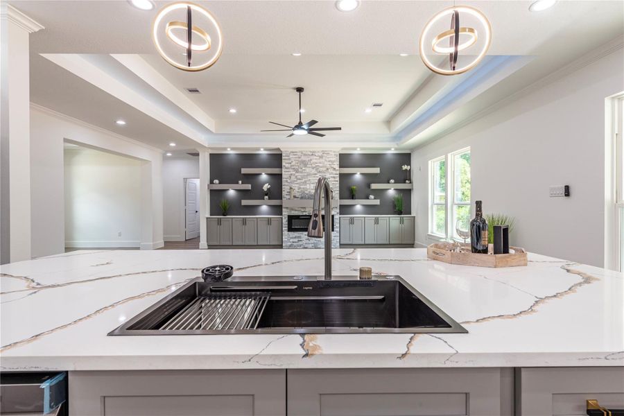 Furnished interior view inside a new home in , Dayton (Image 15).