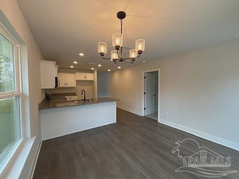 Spacious, unfurnished interior of a new home in Turtle Creek, Cantonment (Image 8).