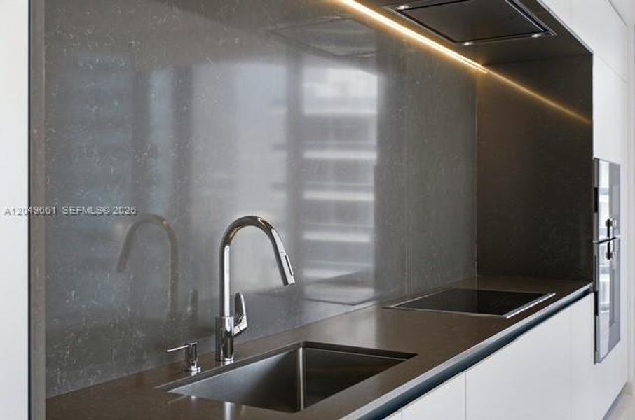 Close-up of interior finishes inside a home in Aston Martin Residences, Miami (Image 16).