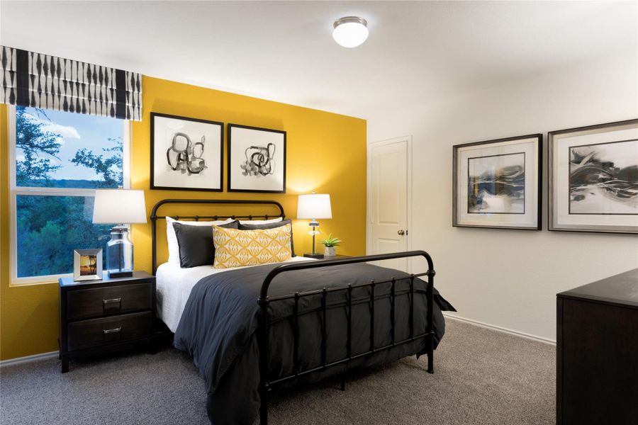 Furnished interior view inside a new home in Woodfield Preserve, Georgetown (Image 5).