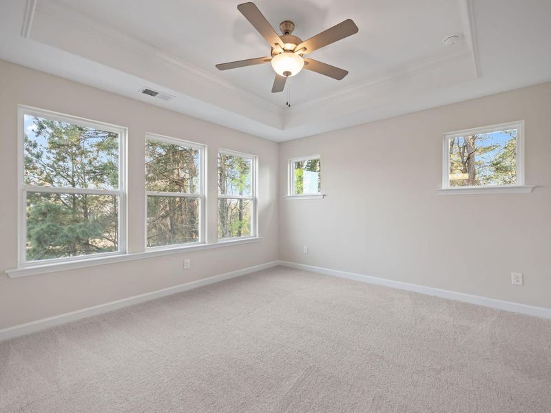 Spacious, unfurnished interior of a new home in Camden Park, Knightdale (Image 41).