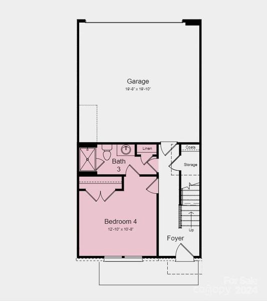 Structural options added include; 4th bedroom and full bath and ledge in primary shower.