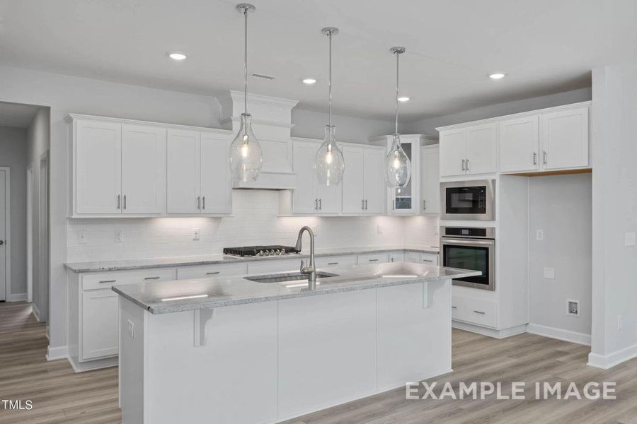 Furnished interior view inside a new home in Tobacco Road, Angier (Image 18).