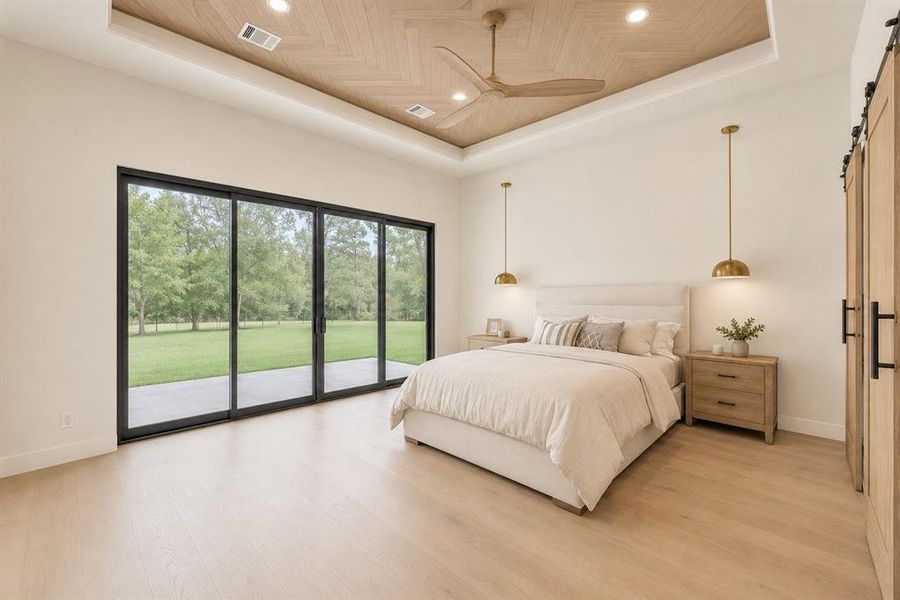 Furnished interior view inside a new home in , Aledo (Image 17).