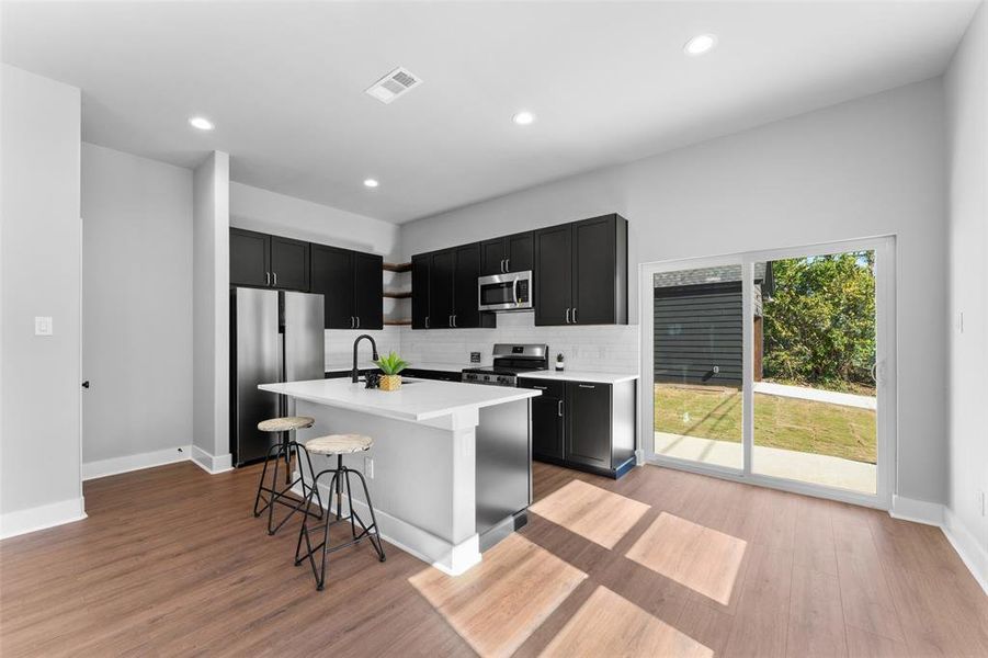 Furnished interior view inside a new home in , Cleburne (Image 15).