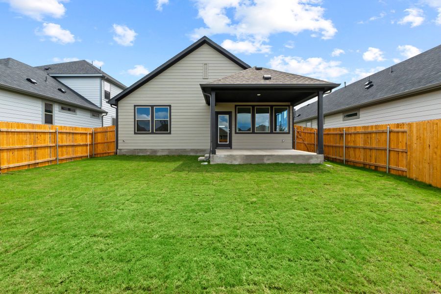 Covered Patio on the Pearl home plan by Trophy Signature Homes – REPRESENTATIVE PHOTO Covered Patio on the Pearl home plan by Trophy Signature Homes – REPRESENTATIVE PHOTO