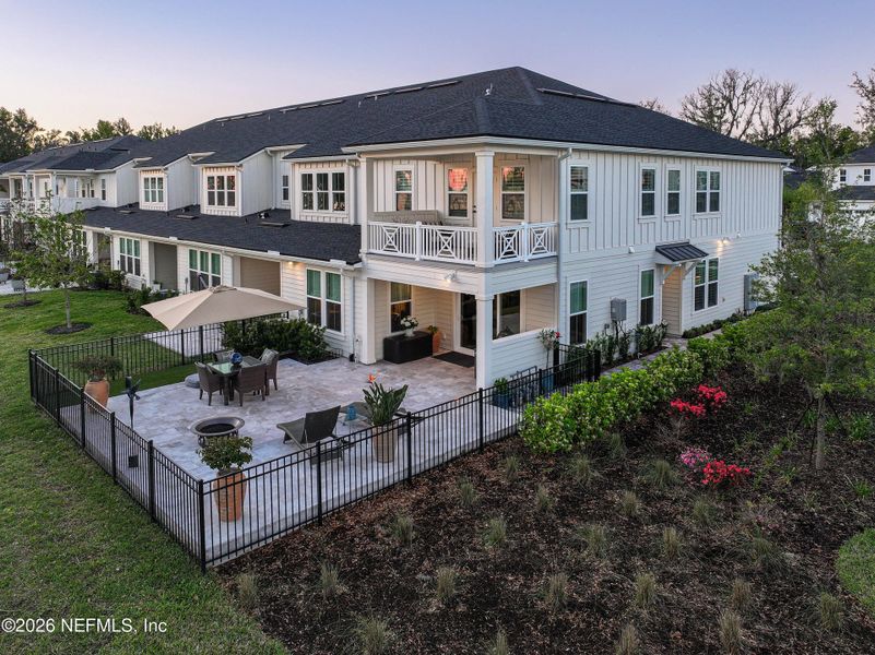 Exterior details and patio area of a home in , St. Johns (Image 27).