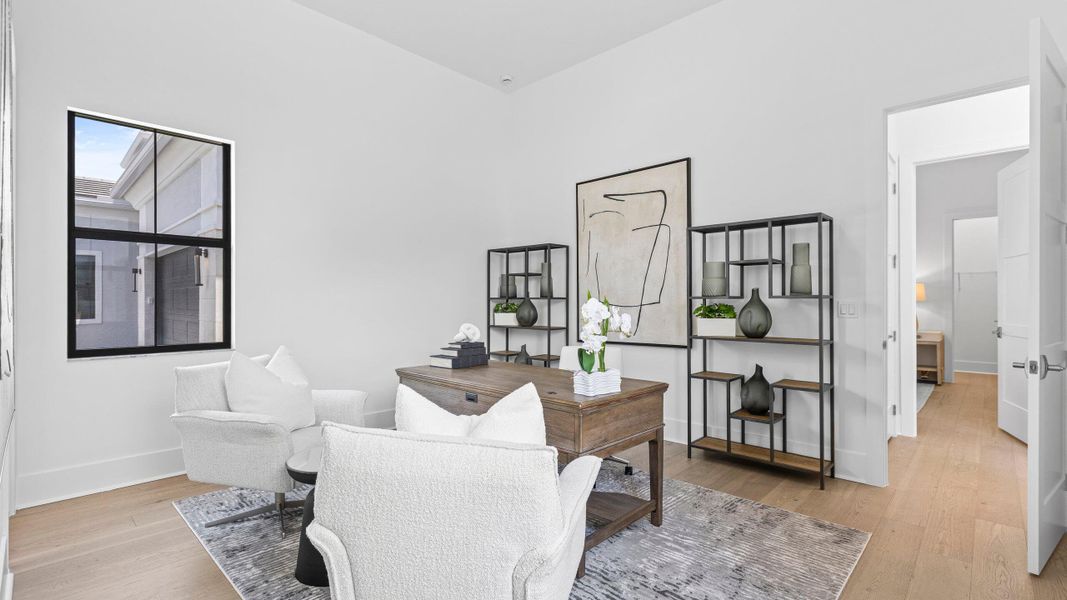 office staged