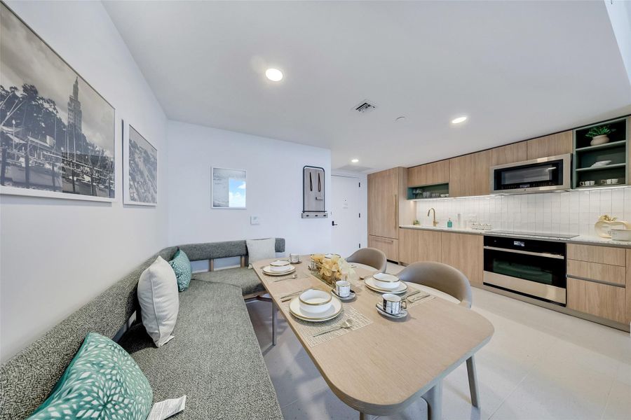 Furnished interior view inside a new home in Natiivo Miami, Miami (Image 13). Furnished interior view inside a new home in Natiivo Miami, Miami (Image 13).