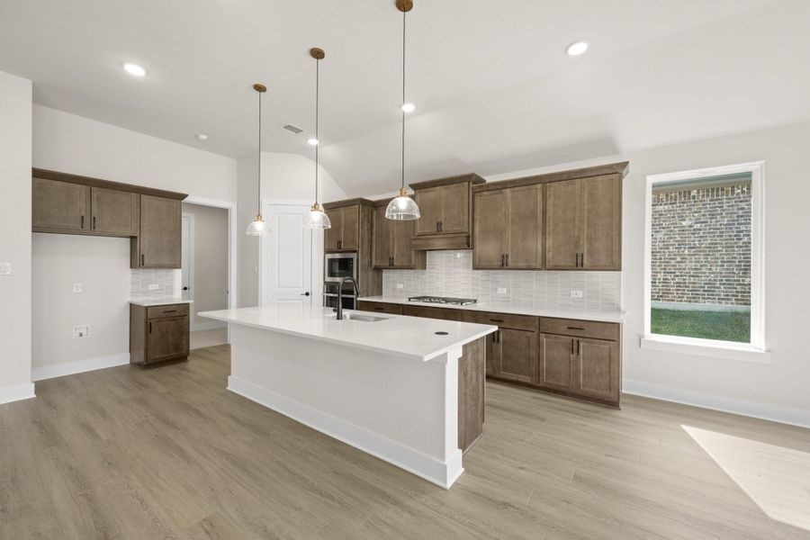 Furnished interior view inside a new home in Inspiration Collection at View at the Reserve, Mansfield (Image 5). Furnished interior view inside a new home in Inspiration Collection at View at the Reserve, Mansfield (Image 5).