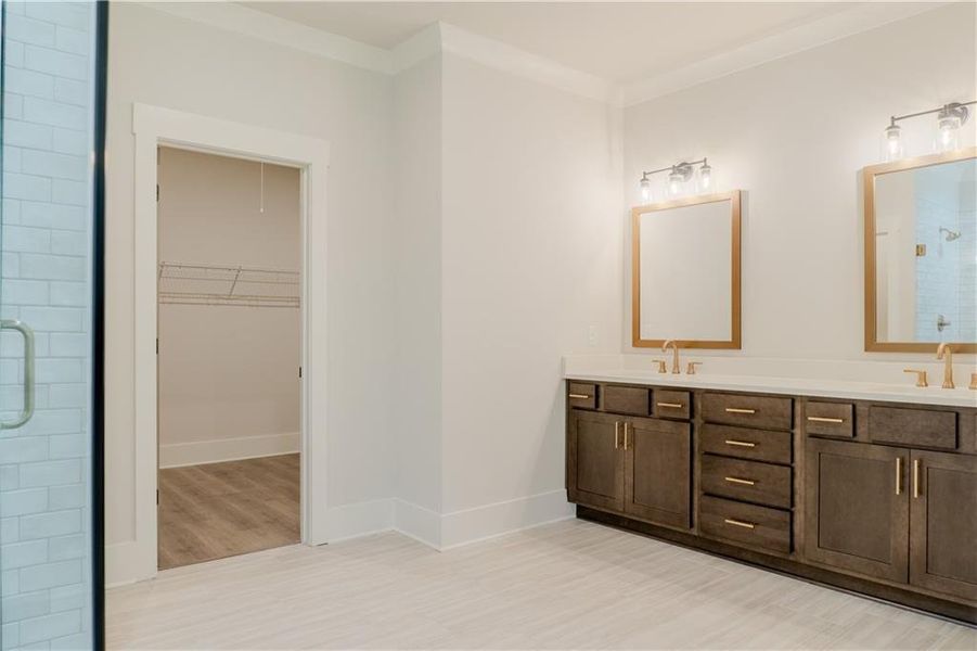 Furnished interior view inside a new home in St. Regis, Oxford (Image 14).