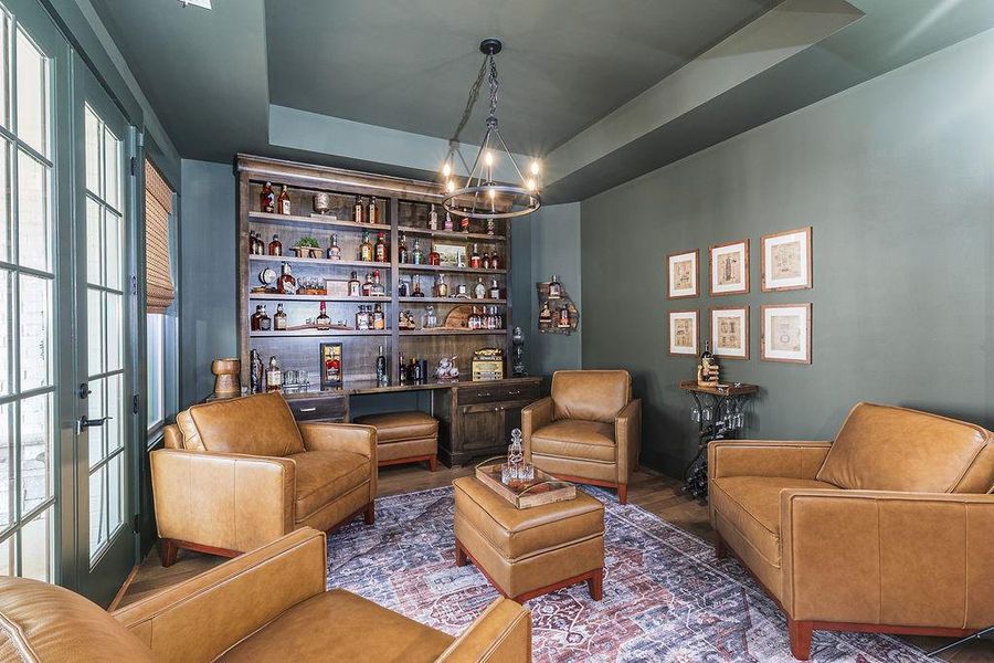 Furnished interior view inside a new home in Soleil Belmont Park, Canton (Image 12).