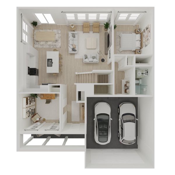 Image 34 representing the Knoxville by K. Hovnanian® Homes in Stono Village, Hollywood, SC.