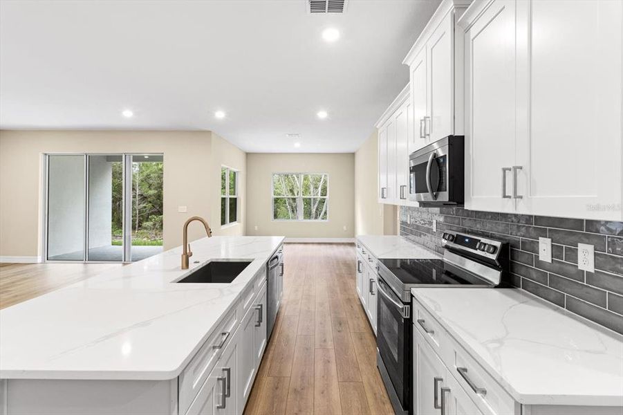 Furnished interior view inside a new home in , Ocala (Image 13).