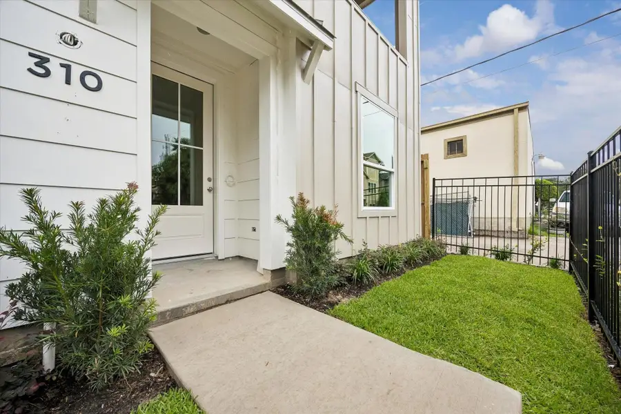 Exterior details and patio area of a home in , Houston (Image 3). Exterior details and patio area of a home in , Houston (Image 3).